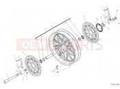 DUCATI Diavel 1260 Lamborghini FRONT WHEEL [MOD:DVLAMBO]