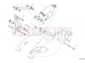 DUCATI 2021 Diavel 1260 REAR SHOCK ABSORBER [MOD:DVL1260]
