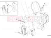 DUCATI 2021 Hypermotard 950 SP FRONT BRAKE SYSTEM [MOD:HYM950SP]