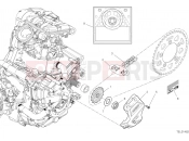 DUCATI Monster + FRONT SPROCKET - CHAIN [MOD:M937+]