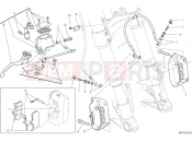 DUCATI Monster 821 Stealth FRONT BRAKE SYSTEM [MOD:M821STEA]