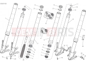 DUCATI Monster FRONT FORK [MOD:M937]