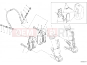 DUCATI Monster FRONT BRAKE SYSTEM [MOD:M937]