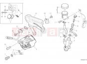DUCATI Monster REAR BRAKE SYSTEM [MOD:M937]