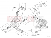 DUCATI Monster EXHAUST MANIFOLD [MOD:M937]