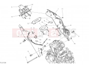 DUCATI Monster REAR FRAME COMP. [MOD:M937]