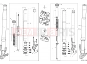 DUCATI Multistrada V4 FRONT FORK [MOD:MSV4]
