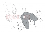 DUCATI Multistrada V4 FRONT MUDGUARD [MOD:MSV4;XCO:R]