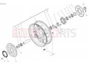 DUCATI Multistrada V4 REAR WHEEL [MOD:MSV4]