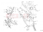 DUCATI Multistrada V4 REAR FRAME COMP. [MOD:MSV4]