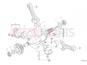 DUCATI Multistrada 950 CONNECTING RODS [MOD:MS950]
