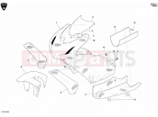 DUCATI Superbike 999 RS FAIRING » PLASTICS