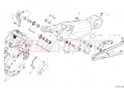 DUCATI 2021 Streetfighter V4 REAR SWINGING ARM [MOD:SFV4]