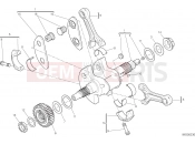 DUCATI 2021 XDiavel Black Star CONNECTING RODS [MOD:XDVLTOP]