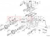 DUCATI 2021 XDiavel Black Star VERTICAL CYLINDER HEAD - TIMING [MOD:XDVLTOP]