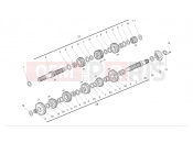 DUCATI Multistrada 620 Gearbox