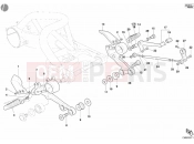 DUCATI Monster S4R FOOTREST » FRAME