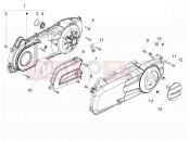 PIAGGIO Beverly 300 IE ABS Crankcase cover - Crankcase cooling