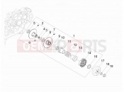 PIAGGIO Beverly 300 IE ABS Driven pulley