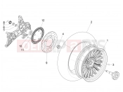 PIAGGIO Beverly 300 IE ABS Rear wheel