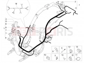 Main cable harness - Piaggio Liberty 125 Poste 2019