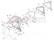 Front glove-box - Knee-guard panel - Piaggio Liberty 150 2020