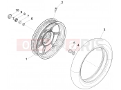 Rear wheel - Piaggio Liberty 150 2020