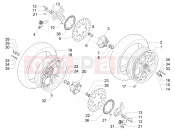 Front wheel - Piaggio MP3 350 Maxi Sport 2020