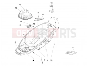 Helmet huosing - Undersaddle - Piaggio MP3 350 Maxi Sport 2020