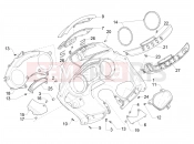 Meter combination - Cruscotto - Piaggio MP3 350 Maxi Sport 2020