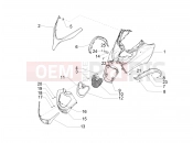 PIAGGIO MP3 400 Front shield