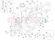 PIAGGIO MP3 400 Main cable harness
