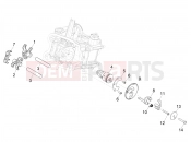 PIAGGIO MP3 400 Rocking levers support unit