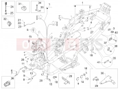 PIAGGIO MP3 500 Sport Advanced Main cable harness