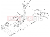 PIAGGIO MP3 500 Sport Advanced Silencer