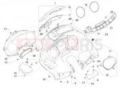 PIAGGIO MP3 500 Sport Advanced Meter combination - Cruscotto