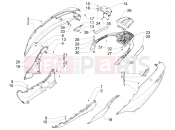 PIAGGIO MP3 500 Sport Advanced Side cover - Spoiler