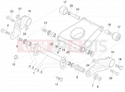 PIAGGIO MP3 500 Sport Advanced Swinging arm