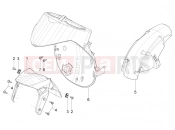 PIAGGIO Typhoon 125 4T 2V Wheel huosing - Mudguard