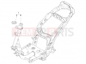 Frame/bodywork - Piaggio Zip 50 4T 25 Km/h 2021