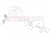 Rocking levers support unit - Piaggio Zip 50 4T 25 Km/h 2021