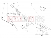 Handlebars - Master cil. - Piaggio Zip 50 4T 2022