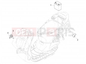 Remote control switches - Battery - Horn - Piaggio Zip 50 4T 2022