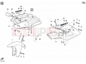 DUCATI Supersport 1000 SS HALF FAIRING » PLASTICS