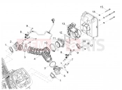 MOTOGUZZI V85 TT Throttle body