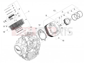 MOTOGUZZI V9 Bobber 850 Cylinder - Piston