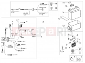 MOTOGUZZI V9 Bobber 850 Rear electrical system