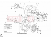 DUCATI Monster 620 WHEELS DARK SINGLE DISK » UNCLASSIFIED