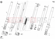 DUCATI Supersport 620 S FRONT FORK » FRONT SUSPENSION
