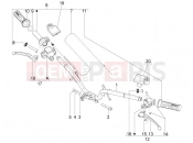 Handlebars - Master cil. - Piaggio Typhoon 50 4T 4V (USA / CA) 2022